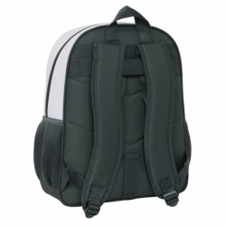 Mochila Escolar Real Madrid C.F. Blanco 32 x 38 x 12 cm