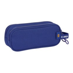Portatodo Doble F.C. Barcelona Rojo Azul marino 21 x 8 x 6 cm
