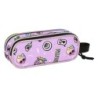 Portatodo Doble Monster High Best boos Lila 21 x 8 x 6 cm