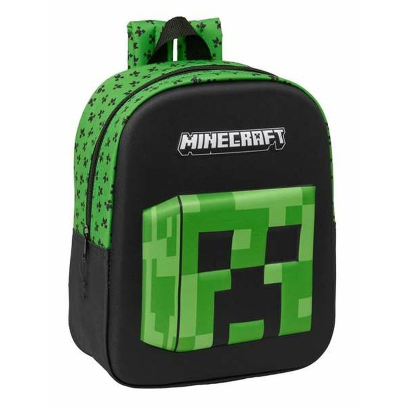 Mochila Escolar Minecraft 22 x 27 x 10 cm