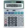 Calculadora Milan Blanco Plateado Metal 18,5 x 14 x 2 cm