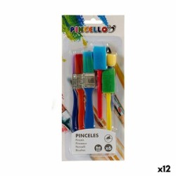 Pinceles Pincello 85078 Multicolor Set Esponja (12 Unidades)