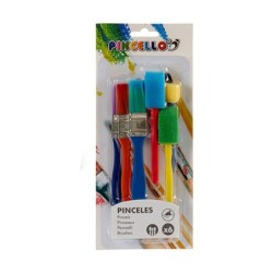 Pinceles Pincello 85078 Multicolor Set Esponja (12 Unidades)