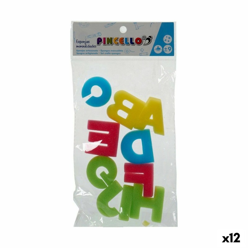 Esponjas Pincello AR1810096 Manualidades Multicolor (12 Unidades) Esponjas Pincello AR1810096 Manualidades Multicolor (12 Unidades)