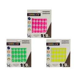 Etiquetas adhesivas Pincello 1711089 17 x 24 mm Ovalado (12 Unidades)