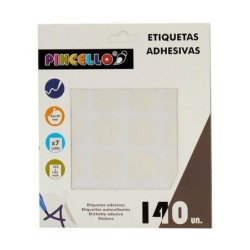 Etiquetas adhesivas Pincello 1711078 Blanco 22 x 49 mm Manzana (12 Unidades)
