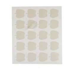 Etiquetas adhesivas Pincello 1711078 Blanco 22 x 49 mm Manzana (12 Unidades)