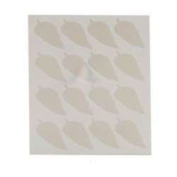 Etiquetas adhesivas Pincello 1711079 Blanco 22 x 49 mm Hojas (12 Unidades)