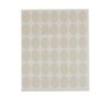 Etiquetas adhesivas Pincello 1711077 Blanco 17 x 24 mm Ovalado (12 Unidades)
