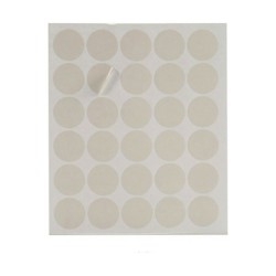 Etiquetas adhesivas Pincello 1711076 Blanco Ø 25 mm (12 Unidades)