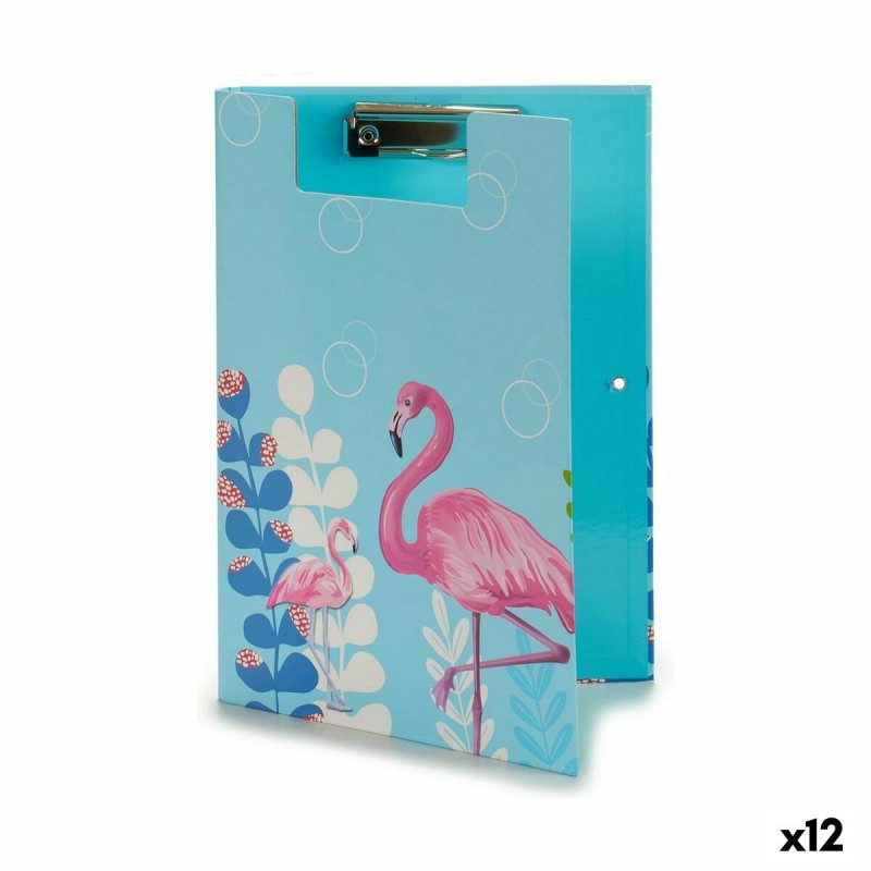 Carpeta Pincello AR1810158 A4 Pinza Flamenco rosa (12 Unidades)