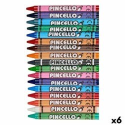 Ceras de colores Pincello 36C Multicolor (6 Unidades)