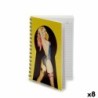 Libreta de Anillas Pincello 1711190 A5 3D (8 Unidades)