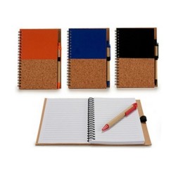 Libreta de Anillas con Bolígrafo Pincello 1711112 12,5 x 18 cm Madera (12 Unidades)