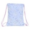 Bolsa Mochila con Cuerdas Frozen Believe Lila