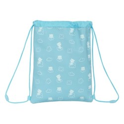 Bolsa Mochila con Cuerdas Safta Baby bear Azul