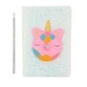 Cuaderno de Notas Inca   Plateado Unicornio