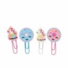 Clips Inca   Multicolor Unicornio Donut (4 Unidades)
