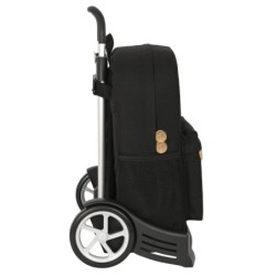 Mochila Escolar con Ruedas Harry Potter Bravery 32 x 43 x 14 cm Negro