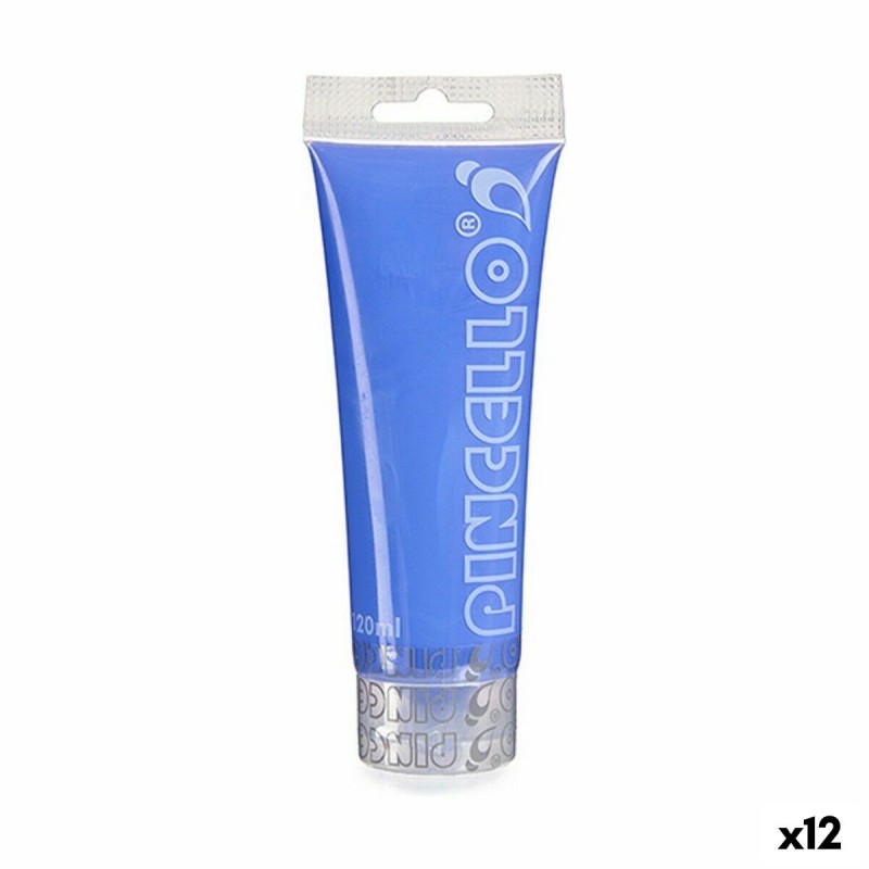 Pintura acrílica Pincello Neon Morado 120 ml (12 Unidades)