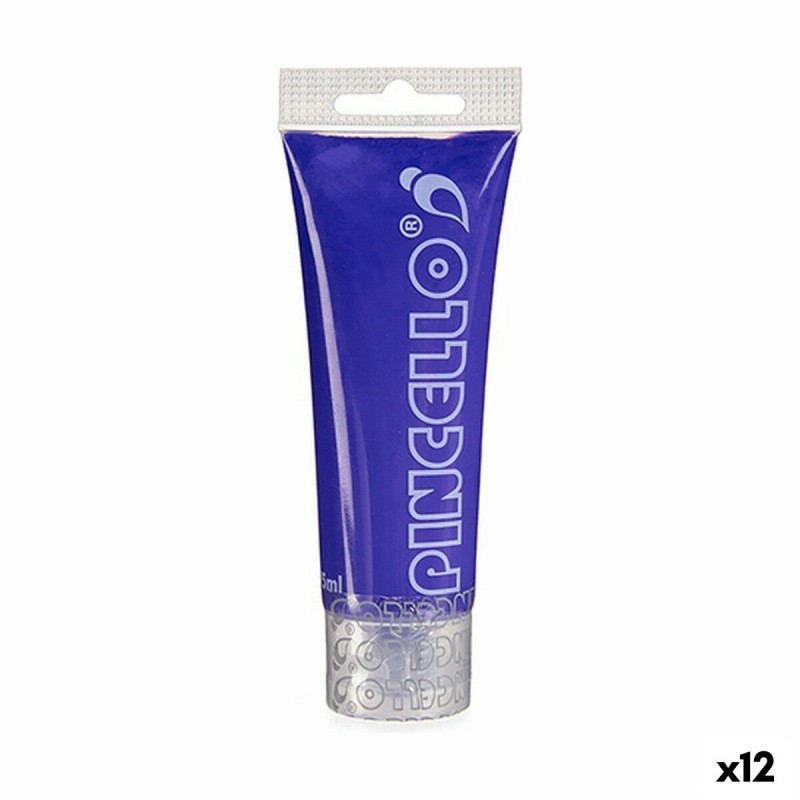 Pintura acrílica Pincello AC75-6 Morado 75 ml (12 Unidades)