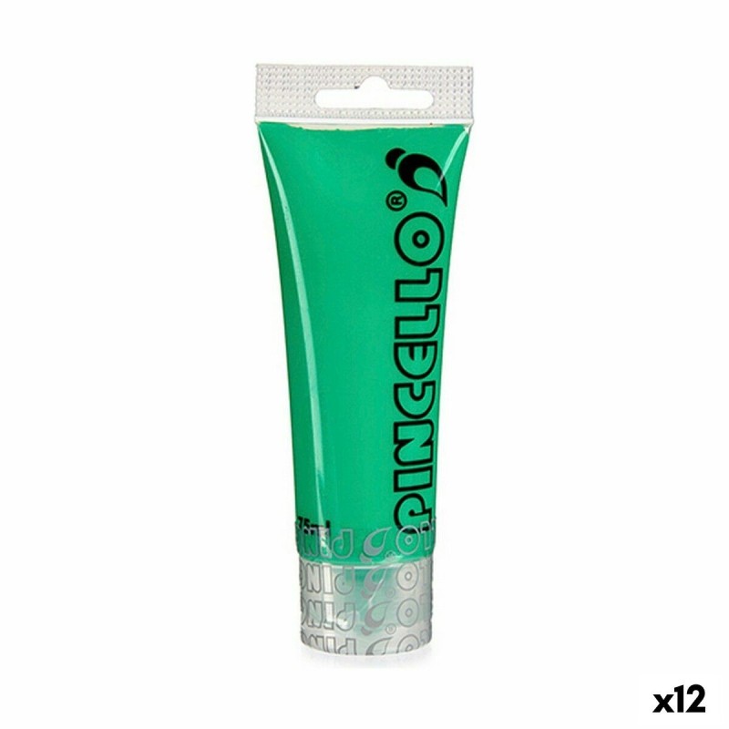 Pintura acrílica Pincello AC75-1 Verde Claro 75 ml (12 Unidades)