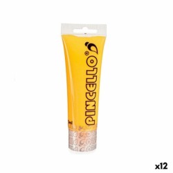 Pintura acrílica Pincello Neon Naranja 75 ml (12 Unidades)