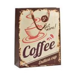 Bolsa de Papel Hotdog & Coffee 10 x 33 x 25,5 cm (12 Unidades)