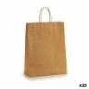Bolsa de Papel Pincello 32410 Marrón 32 X 12 X 50 cm (25 Unidades)