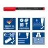 Rotulador permanente Staedtler 318-4 Naranja 0,6 mm 10 Piezas (10 Unidades)