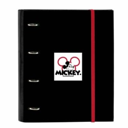 Carpeta de anillas Mickey Mouse Mickey Mood Recambio (100 Hojas) A4