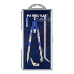 Compás Staedtler Mars comfort 552 Azul Plateado