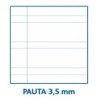 Cuaderno Centauro 01-UNICLASIC Cuarto 80 Hojas (10 Unidades)