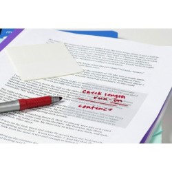 Notas Adhesivas Post-it 600-TRSPT-SIOC Transparente 12 Piezas 73 x 73 mm