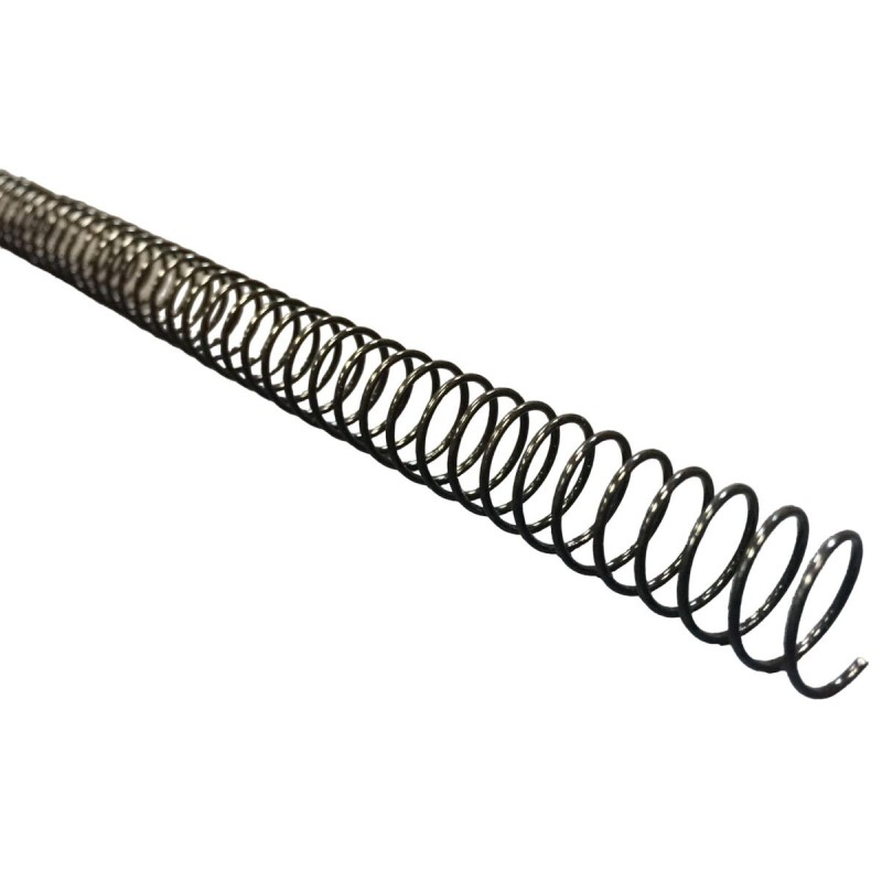 Espirales para Encuadernar Yosan 64/5.1 100 Unidades Negro Metal Ø 22 mm Espirales para Encuadernar Yosan 64/5.1 100 Unidades Negro Metal Ø 22 mm