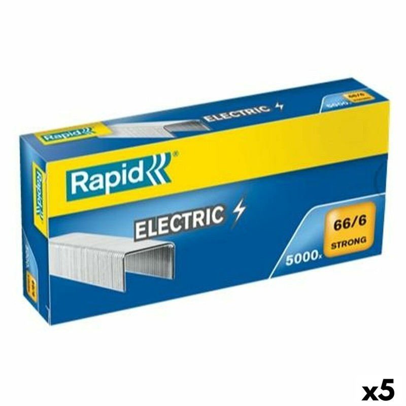 Grapas Rapid Strong Electric 66/6 (5 Unidades) Grapas Rapid Strong Electric 66/6 (5 Unidades)