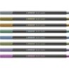 Set de Rotuladores Stabilo Pen 68 metallic 8 Piezas Multicolor