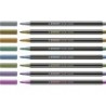 Set de Rotuladores Stabilo Pen 68 metallic 8 Piezas Multicolor