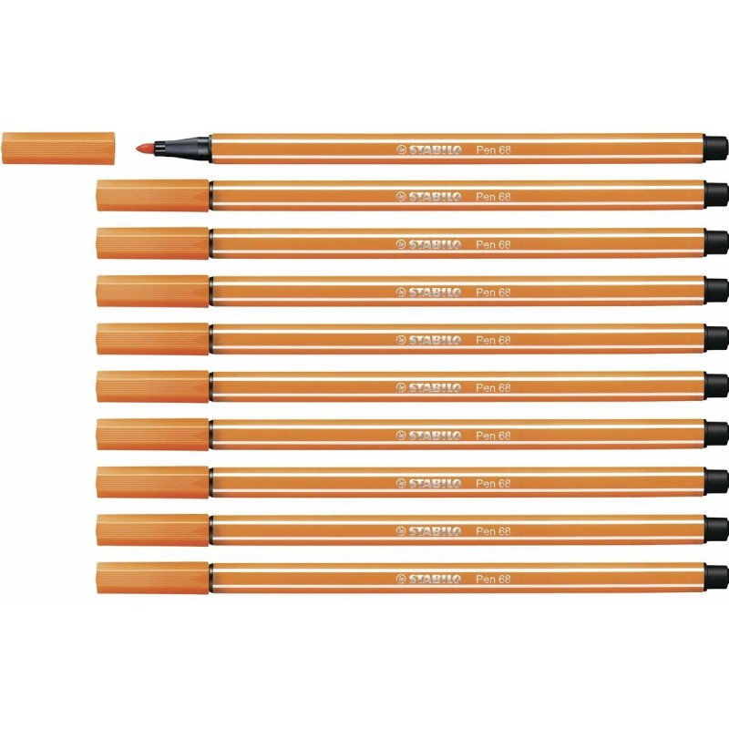 Rotuladores Stabilo Pen 68 (10 Piezas)
