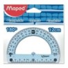 Semicírculo Maped Geometric 180 Set Plástico (12 Unidades)