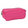 Portatodo Triple Benetton Raspberry 21,5 x 10 x 8 cm Fucsia