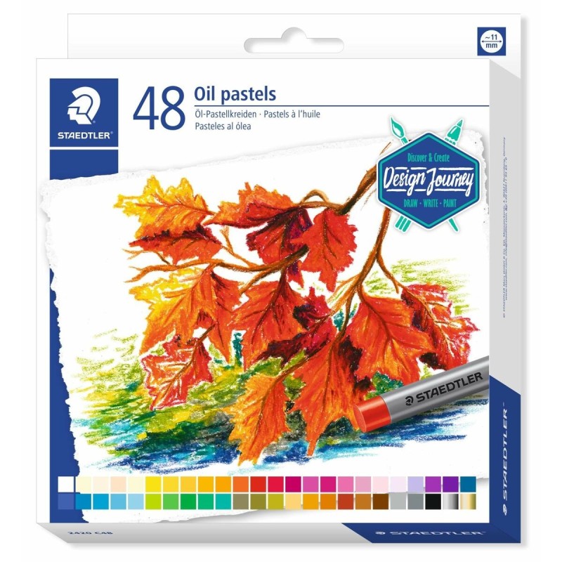 Ceras de colores Staedtler Design Journey 48 Piezas Multicolor Ceras de colores Staedtler Design Journey 48 Piezas Multicolor