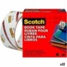 Cinta Adhesiva Scotch 38,1 mm x 13,7 m Transparente Polipropileno (12 Unidades)