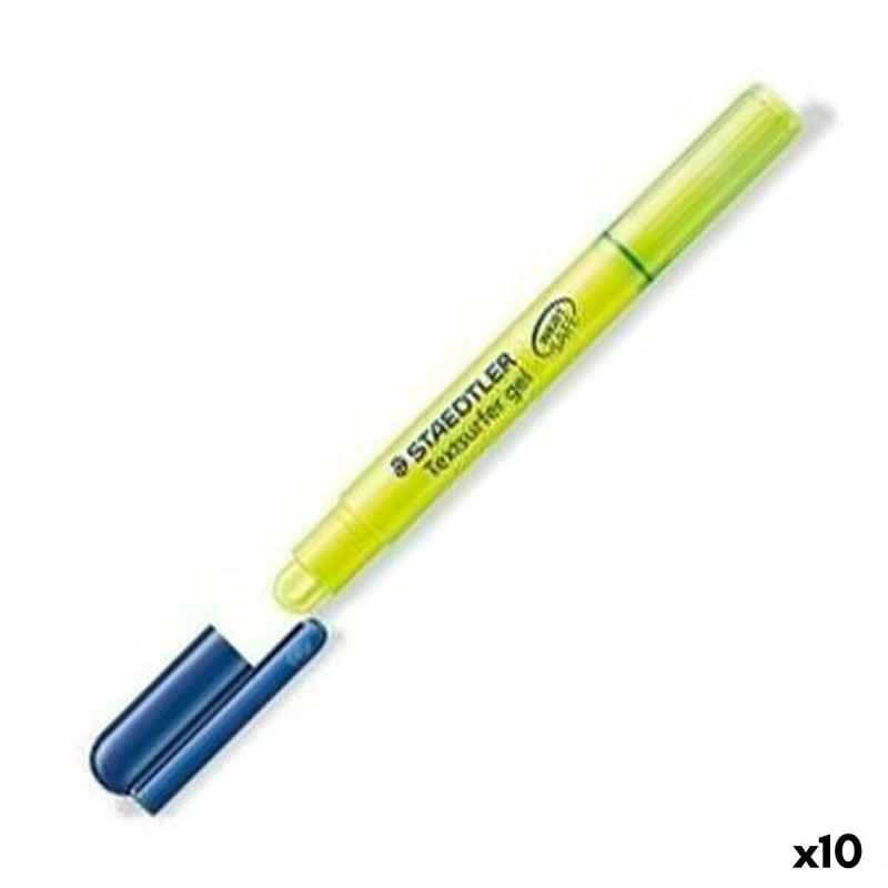 Marcador Fluorescente Staedtler Textsurfer Gel Amarillo 10 Piezas (10 Unidades) Marcador Fluorescente Staedtler Textsurfer Gel Amarillo 10 Piezas (10 Unidades)