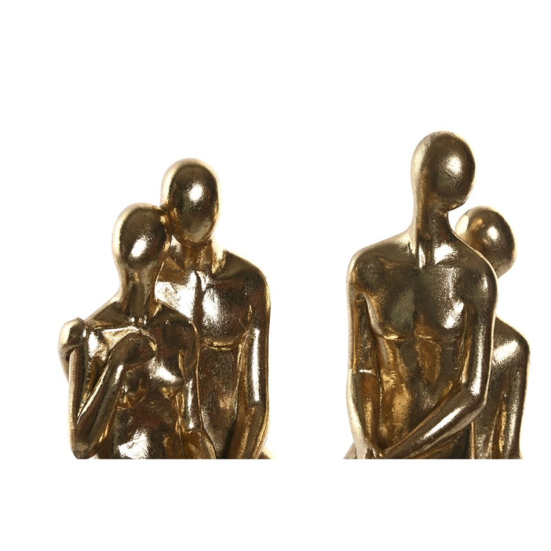 Sujetalibros DKD Home Decor 9 x 8 x 26 cm Resina Glam Sujetalibros DKD Home Decor 9 x 8 x 26 cm Resina Glam