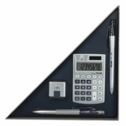 Set de Papelería Milan Edition Box  4 Piezas Azul marino