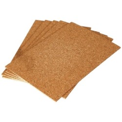 Material para Manualidades Faibo Marrón Corcho 20 x 30 cm (10 Piezas)