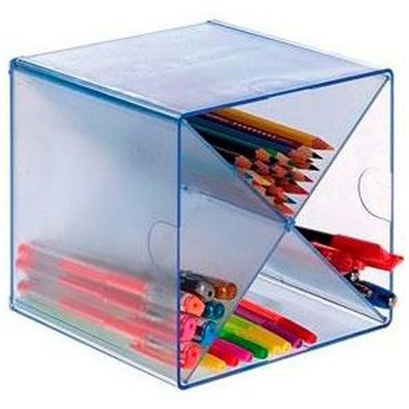 Organizador Archivo 2000 Poliestireno Azul 15 x 15 x 15 cm Organizador Archivo 2000 Poliestireno Azul 15 x 15 x 15 cm