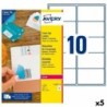Etiquetas para Impresora Avery L4612 Blanco 25 Hojas 99,1 x 57 mm (5 Unidades)