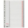 Separadores Esselte 1-31 Numerado Gris A4 31 Hojas (10 Unidades)